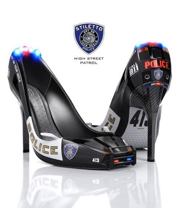 2030 police officer high heels